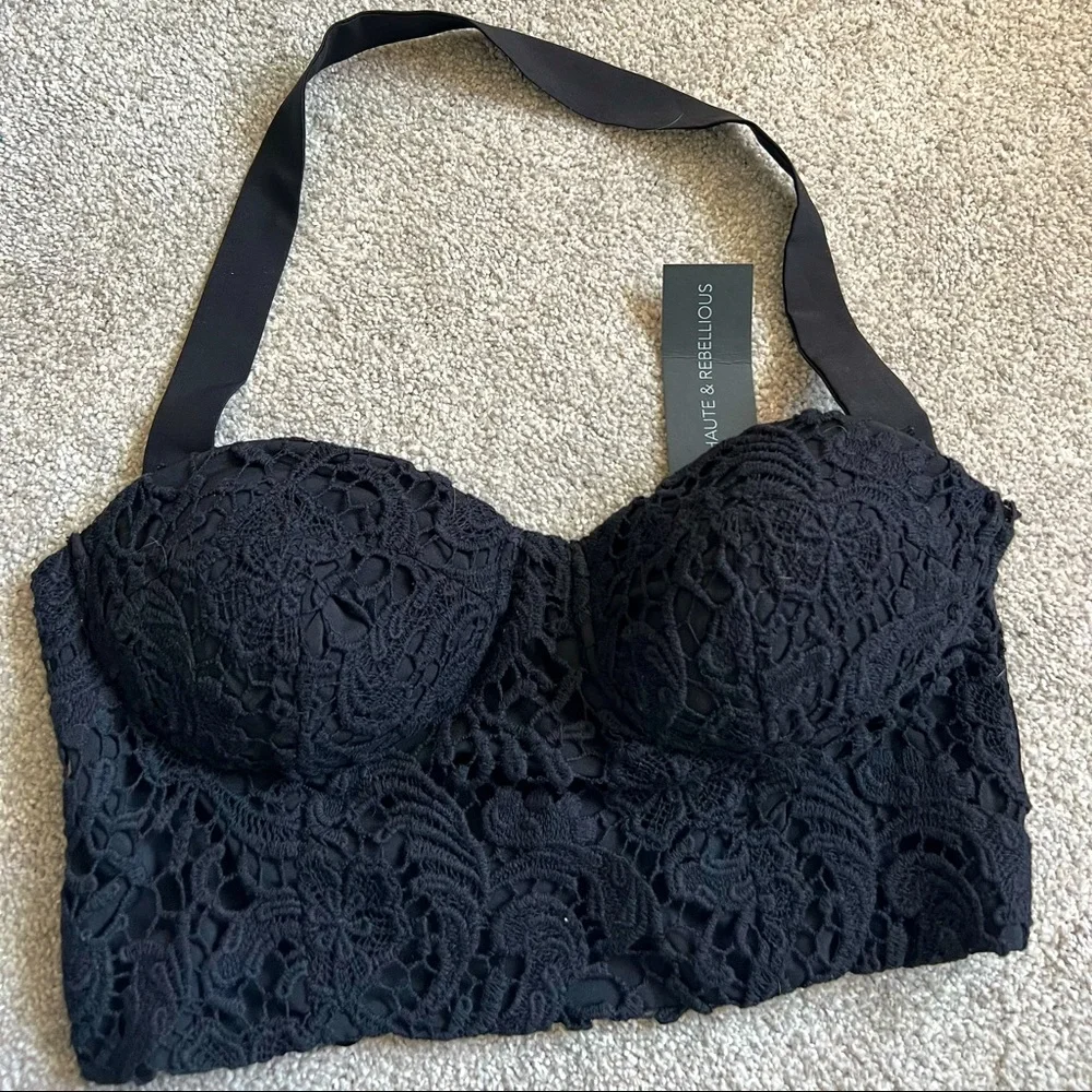 Crochet bralet top - Picture 1 of 5